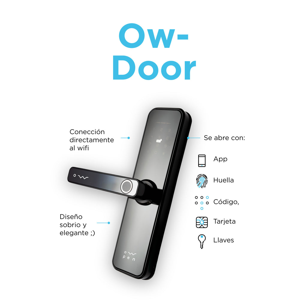 Ow-Door - Cerradura Inteligente Owpen®