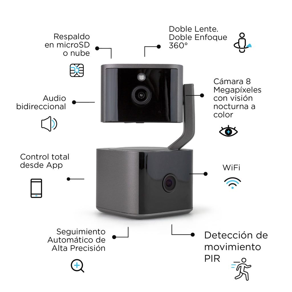 Ow-Cam Dual (Cámara Inteligente Doble)