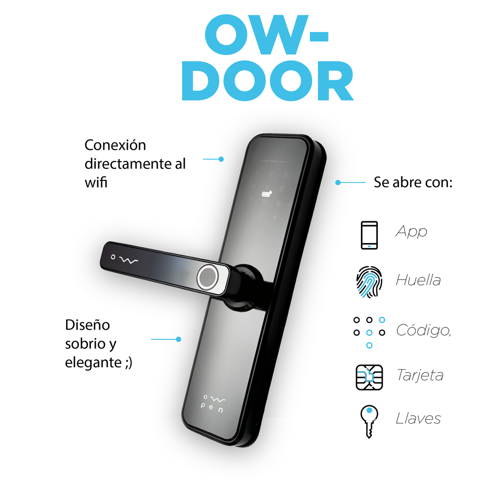 Ow-Door - Cerradura Inteligente Owpen®