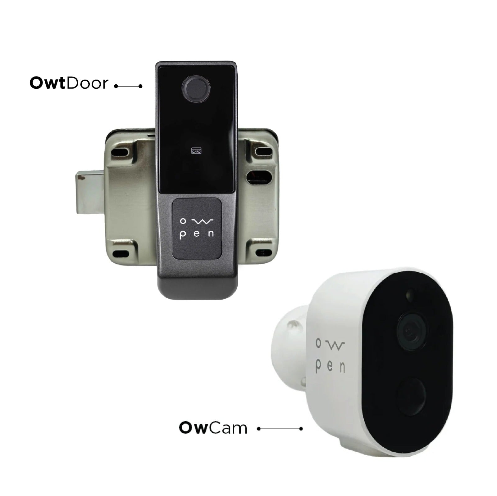 Preventa Pack Exterior Cerradura y Cámara Owpen®