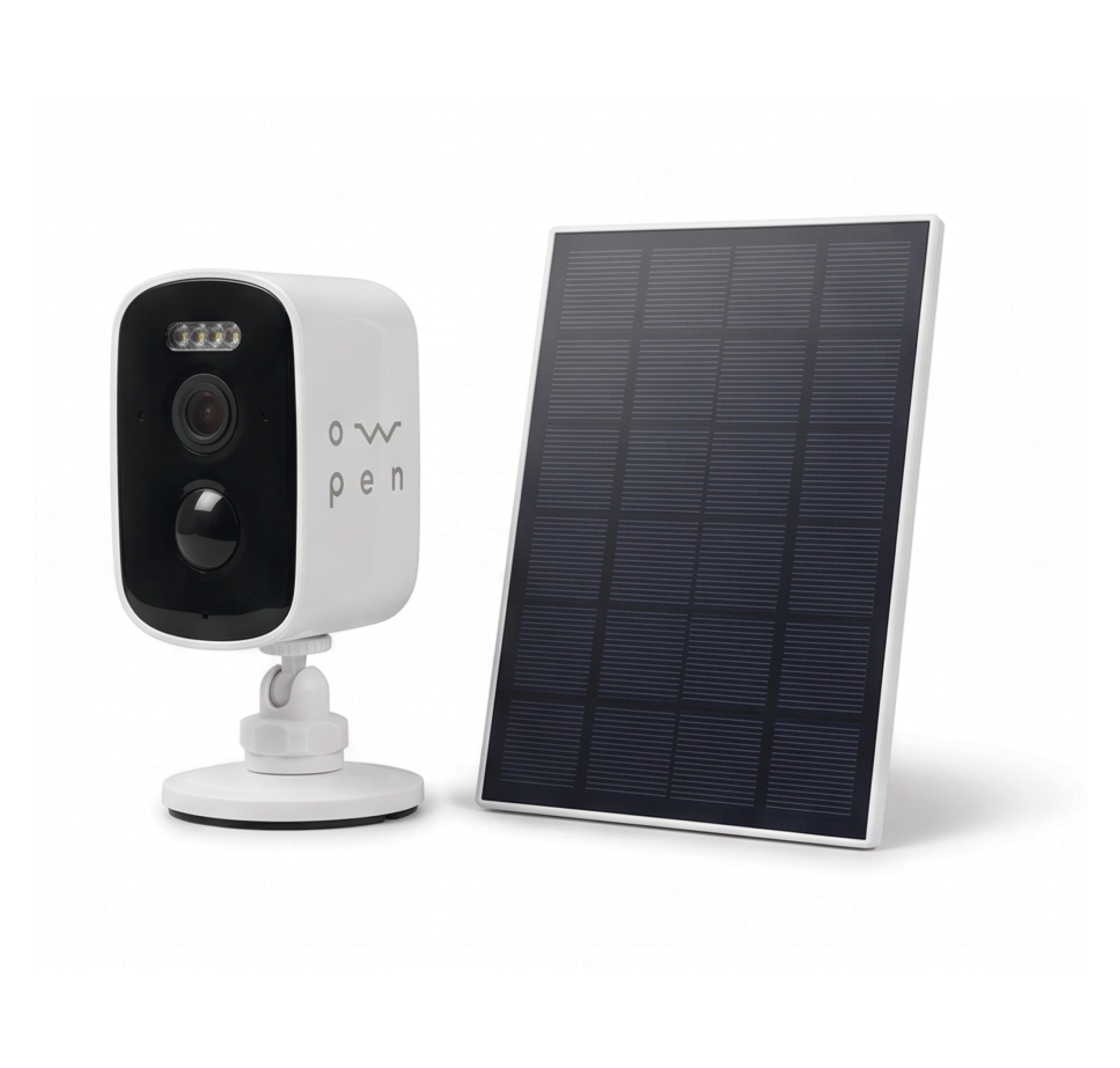 Ow Cam - Cámara Inteligente con Panel Solar
