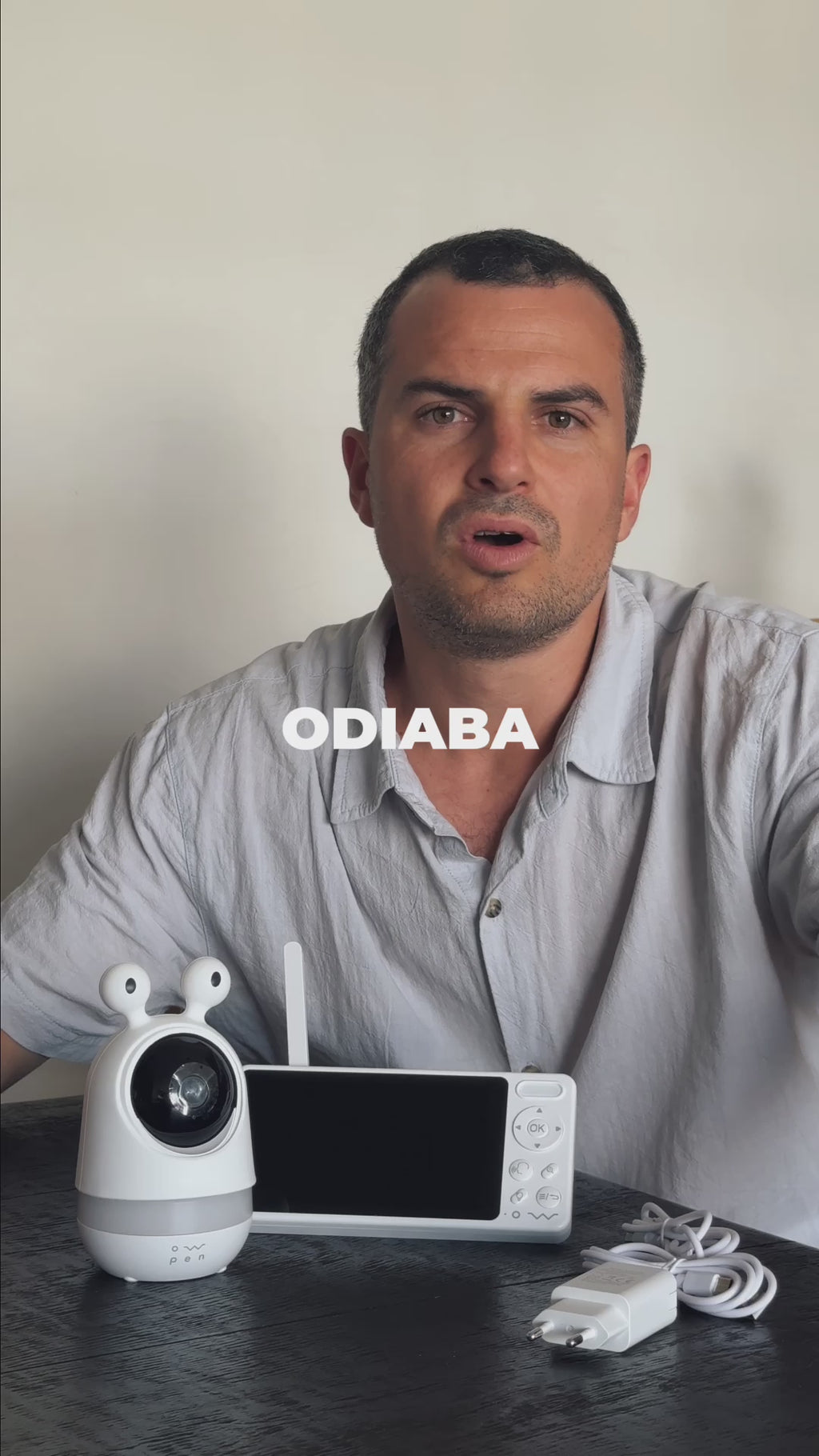 Ow-Baby (Monitor Inteligente para Bebés con Pantalla)