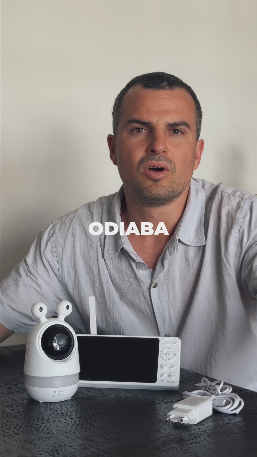 Ow-Baby (Monitor Inteligente para Bebés con Pantalla)